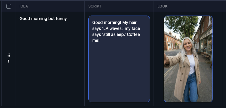 AI female Influencer AI social media agent